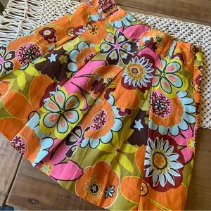 ETCETERA FLORAL PLEATED SKIRT